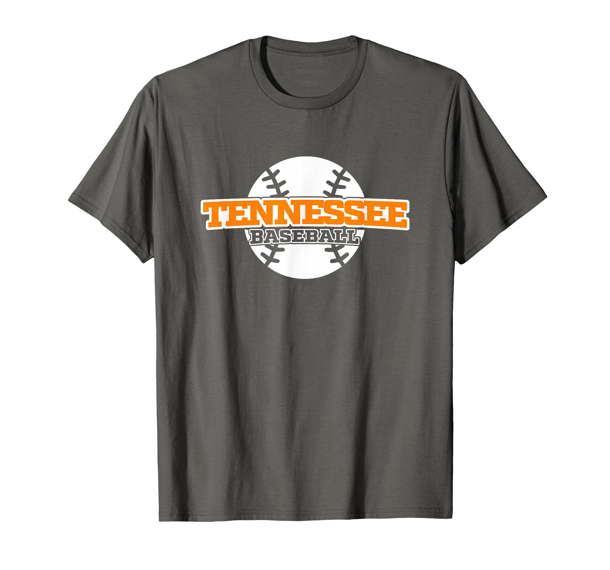 Tennessee Baseball Block Font T-Shirt - Unique Graphic Men Women - T-Shirt, Sweatshirt, Hoodie