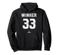 Jesse Winker 33 Mlbpa Cincinnati Hoodie - Minimalist Print for Adults - T-Shirt, Sweatshirt, Hoodie