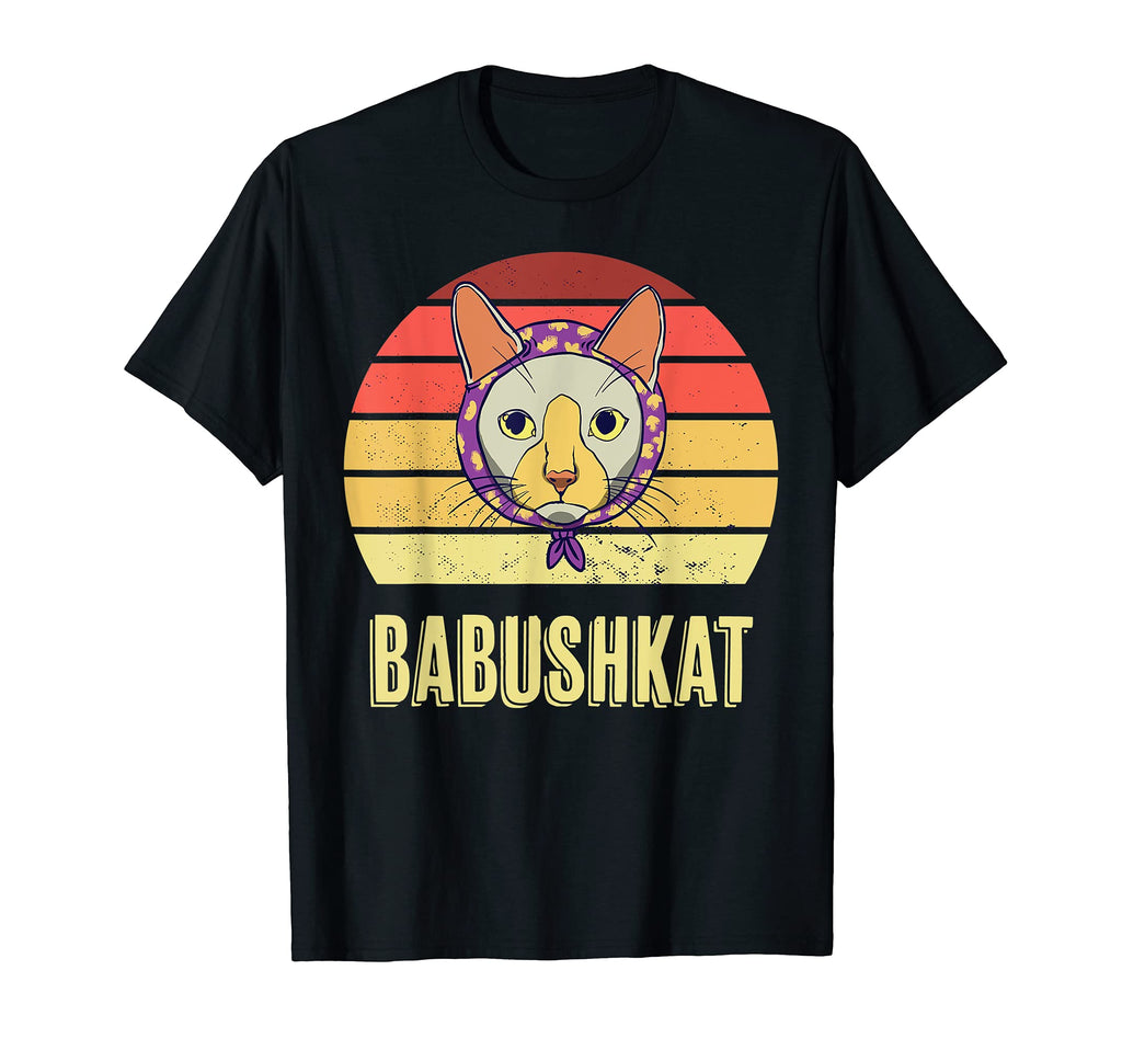 Babushkat Funny Babushka Head Scarf T-Shirt - Custom Art Print for Adults - T-Shirt, Sweatshirt, Hoodie