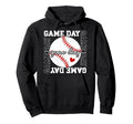 Game Day Baseball Heart Baseball Hoodie - Casual Everyday Wear for Adults - T-Shirt, Sweatshirt, Hoodie