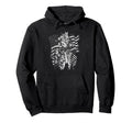 Skull Cat Skeleton Kitty Kitten Gothic Hoodie - Trendy Graphic Men Women - T-Shirt, Sweatshirt, Hoodie