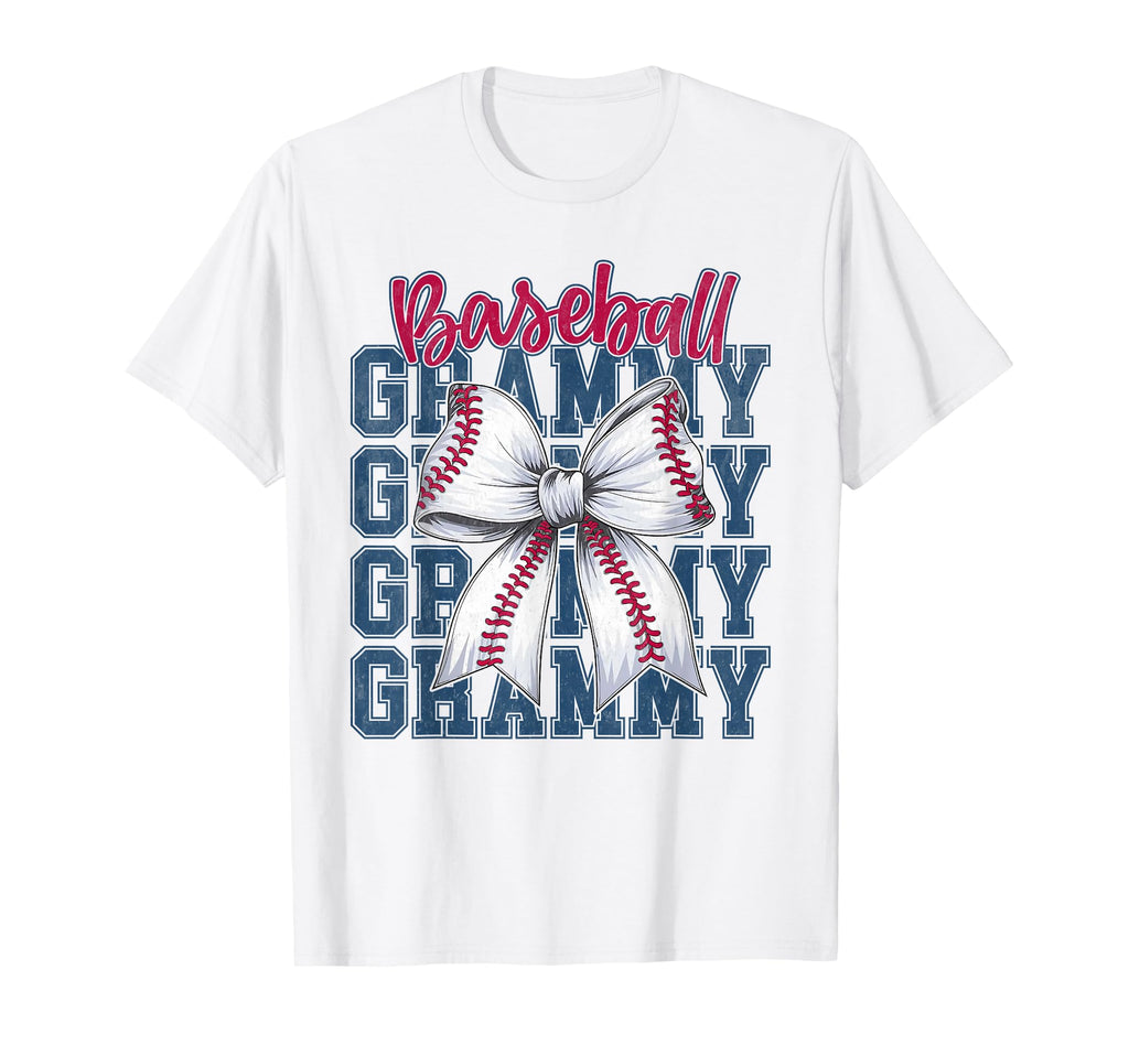 Baseball Grammy Biggest Fan Grandma T-Shirt - Fun Novelty Design Men Women - T-Shirt, Sweatshirt, Hoodie