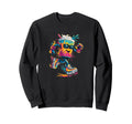 Colorful Milkshake Sunglasses And Sweatshirt - Novelty Apparel Unisex - T-Shirt, Sweatshirt, Hoodie
