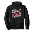 Busy Raising Ballers And Ballerinas Ballet Hoodie - Trendy Graphic Unisex - T-Shirt, Sweatshirt, Hoodie