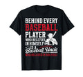 Baseball Uncle Proud Uncle Baseball T-Shirt - Custom Art Print Unisex - T-Shirt, Sweatshirt, Hoodie