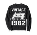 Birthday Best 1982 Bday 1982 Sweatshirt - Unique Graphic for Adults - T-Shirt, Sweatshirt, Hoodie