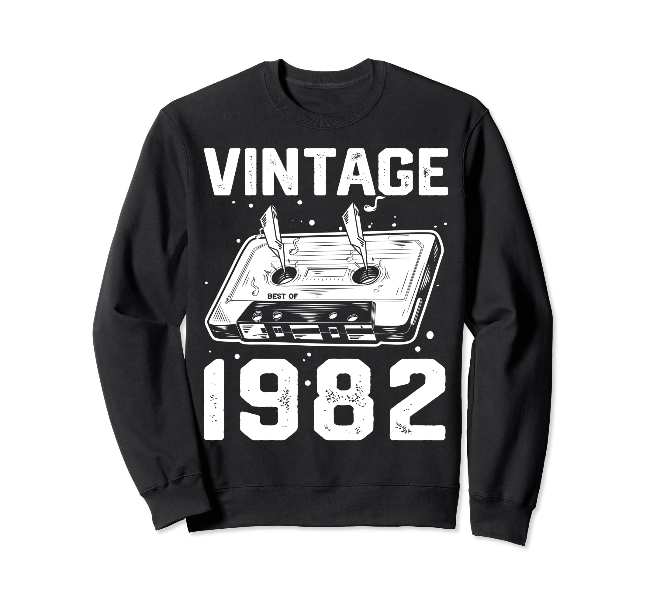 Birthday Best 1982 Bday 1982 Sweatshirt - Unique Graphic for Adults - T-Shirt, Sweatshirt, Hoodie