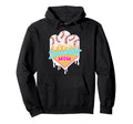 Baseball Mom Ice Cream Drip Mama Hoodie - Fun Novelty Design Unisex - T-Shirt, Sweatshirt, Hoodie