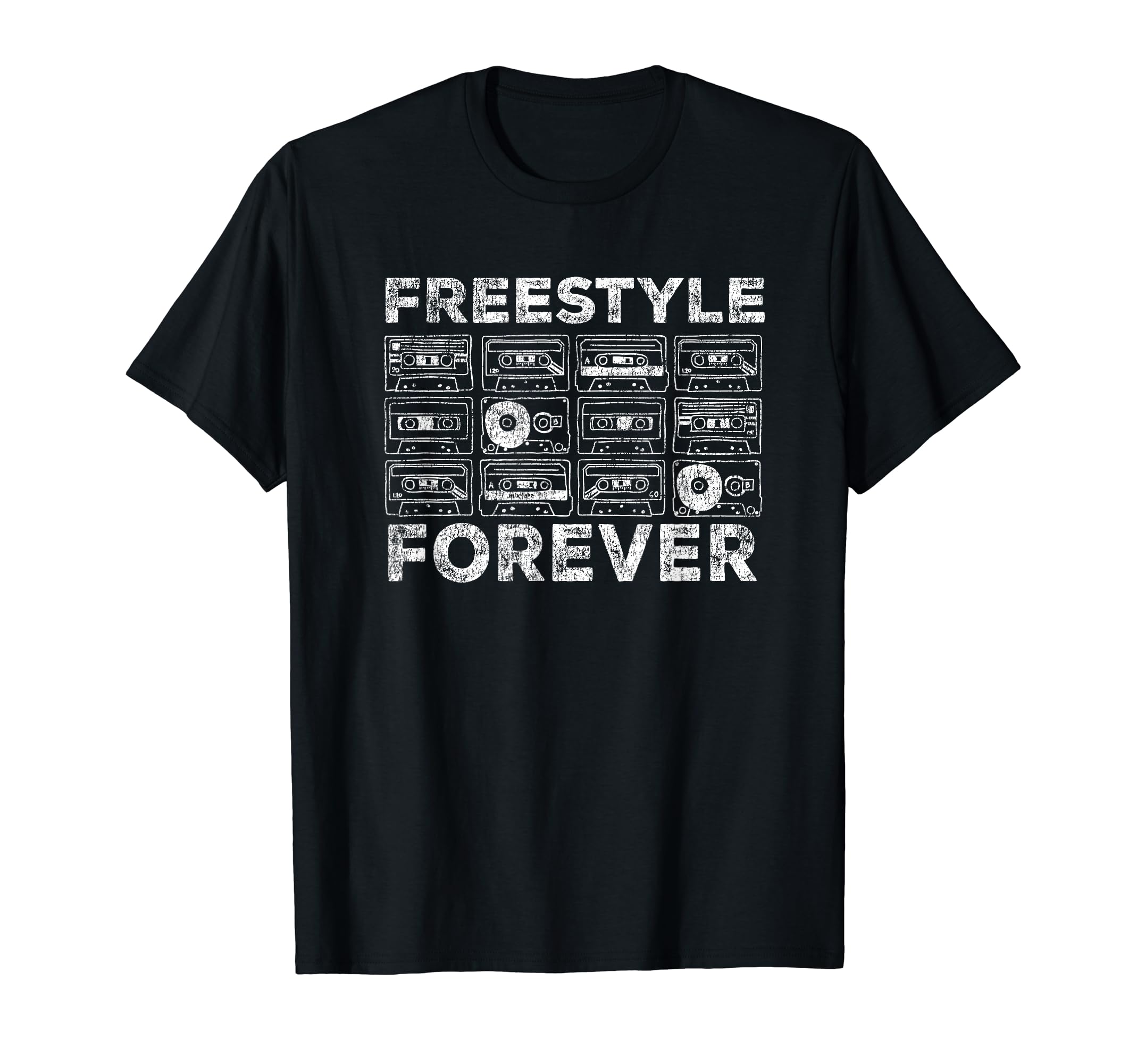 Freestyle Forever 80S Mix Cassette T-Shirt - Streetwear Style Men Women - T-Shirt, Sweatshirt, Hoodie