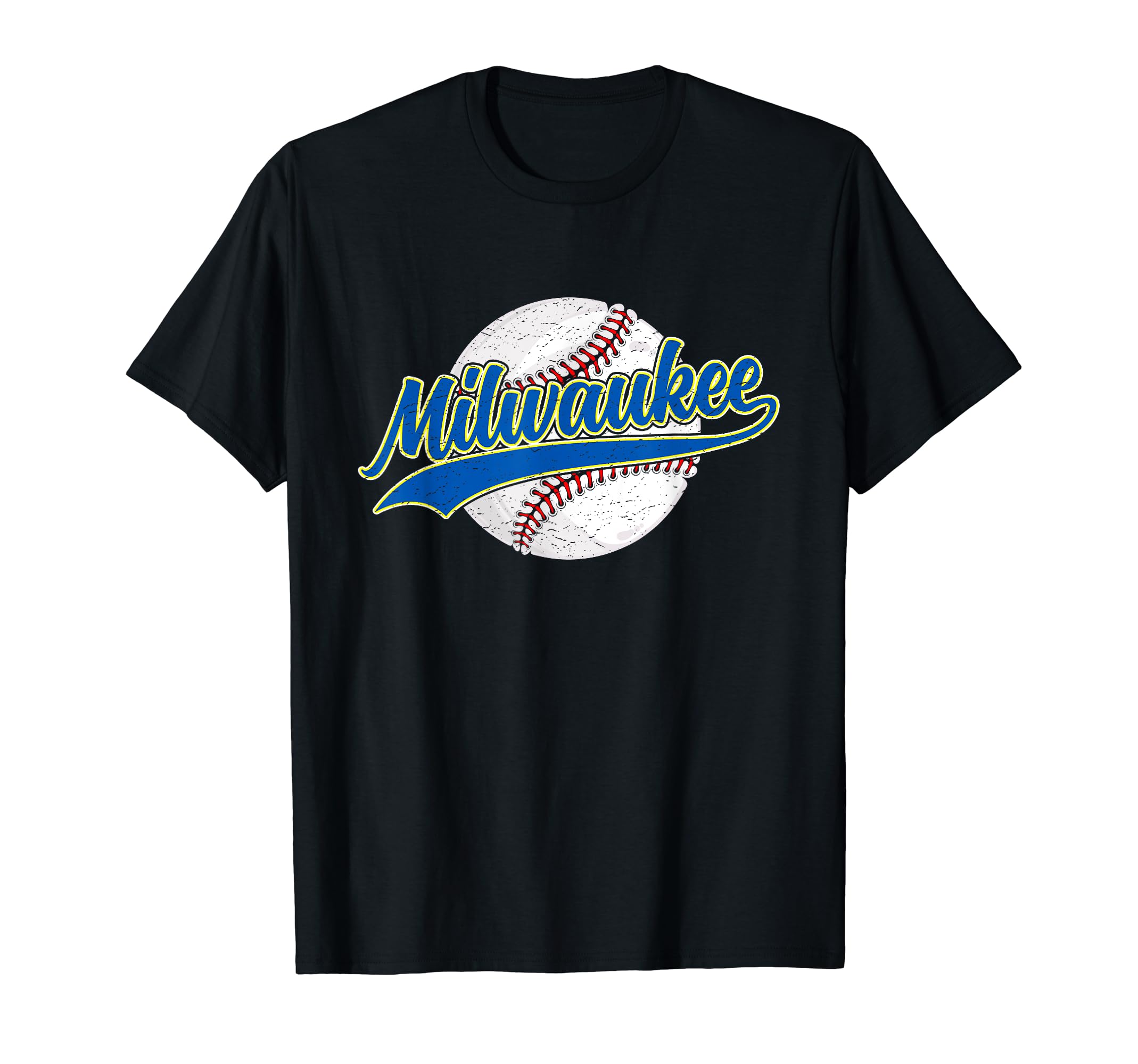 Milwaukee City Baseball Lover T-Shirt - Custom Art Print for Adults - T-Shirt, Sweatshirt, Hoodie