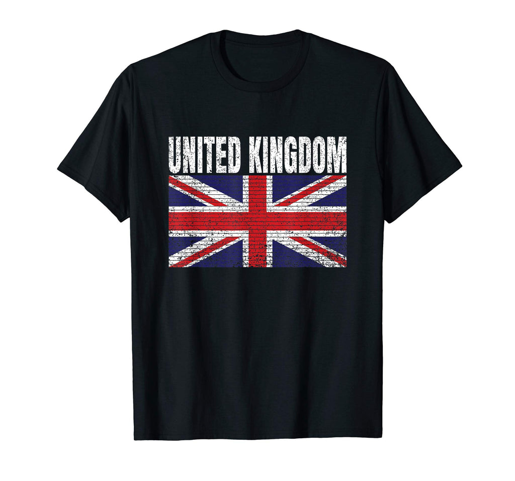 United Kingdom Country Great Britain T-Shirt - Custom Art Print Unisex - T-Shirt, Sweatshirt, Hoodie
