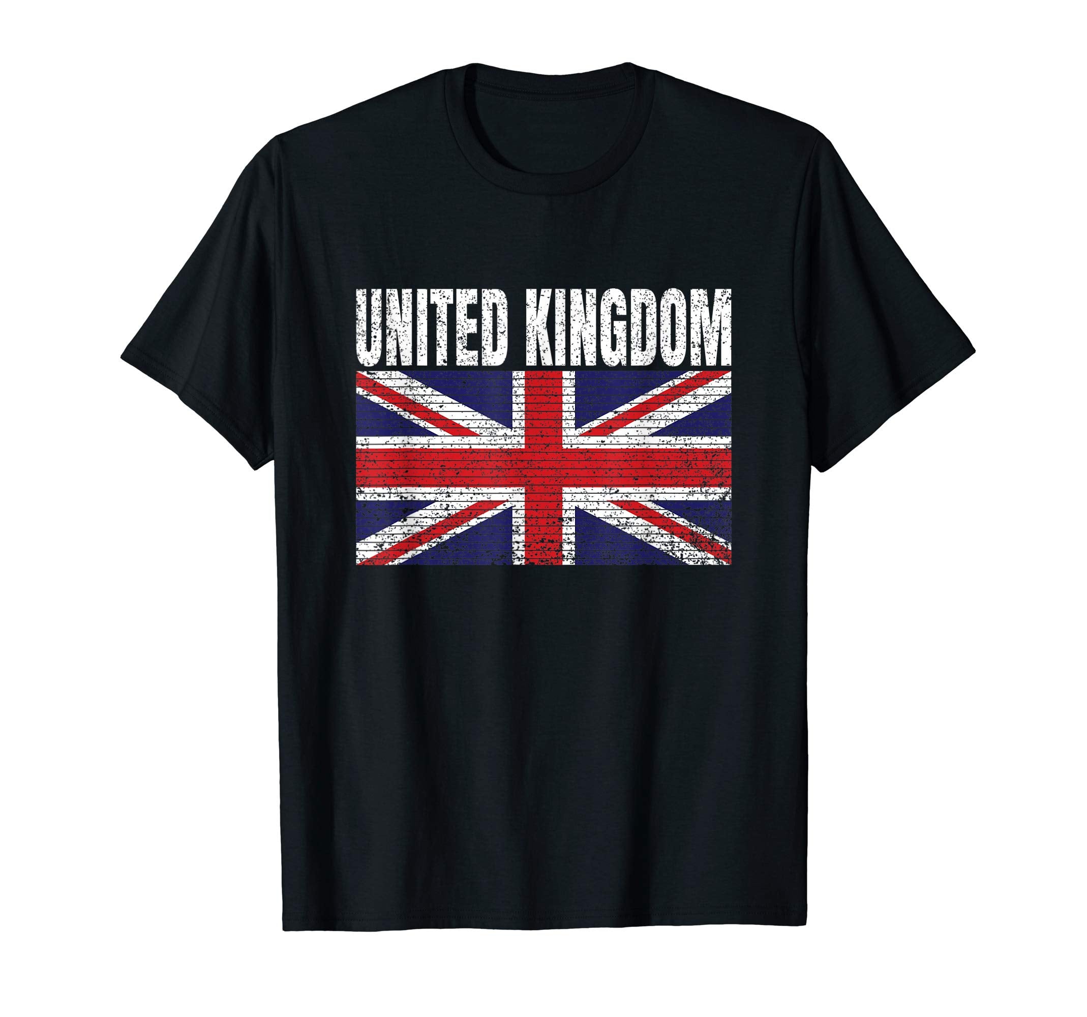 United Kingdom Country Great Britain T-Shirt - Custom Art Print Unisex - T-Shirt, Sweatshirt, Hoodie