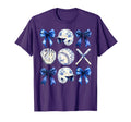 Baseball Coquette Bow Baseball Mama T-Shirt - Streetwear Style for Adults - T-Shirt, Sweatshirt, Hoodie