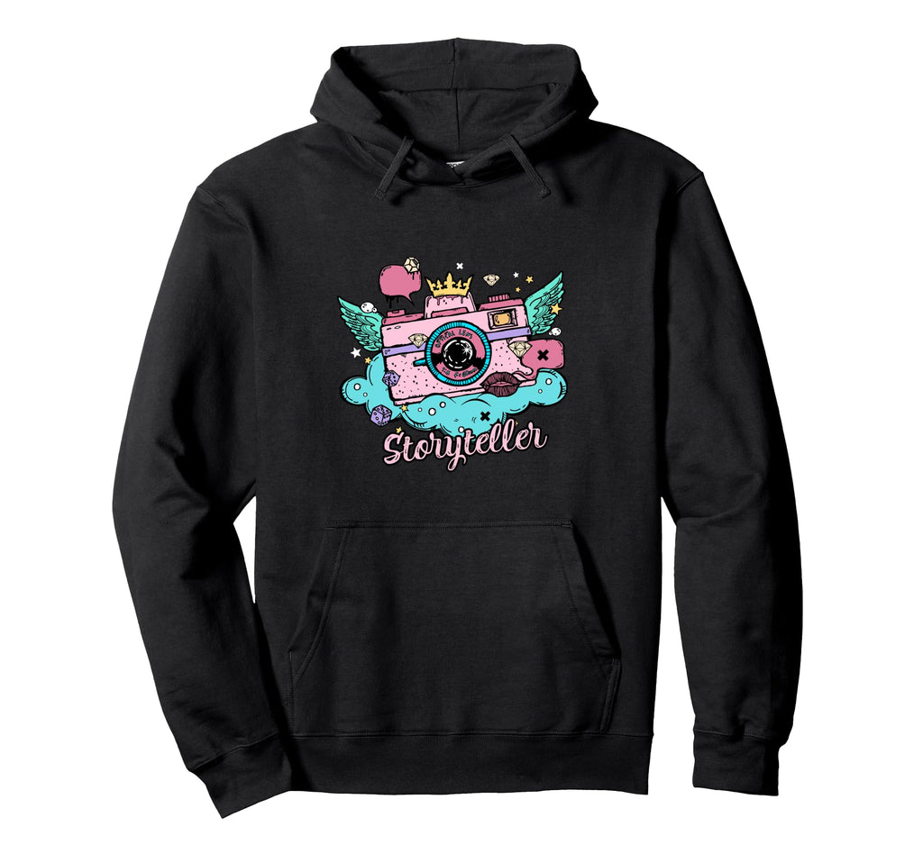 Photography Colorful Grunge Stye Camera Hoodie - Minimalist Print Men Women - T-Shirt, Sweatshirt, Hoodie