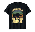 Coelodonta Woolly Rhino Sunset T-Shirt - Casual Everyday Wear Men Women - T-Shirt, Sweatshirt, Hoodie