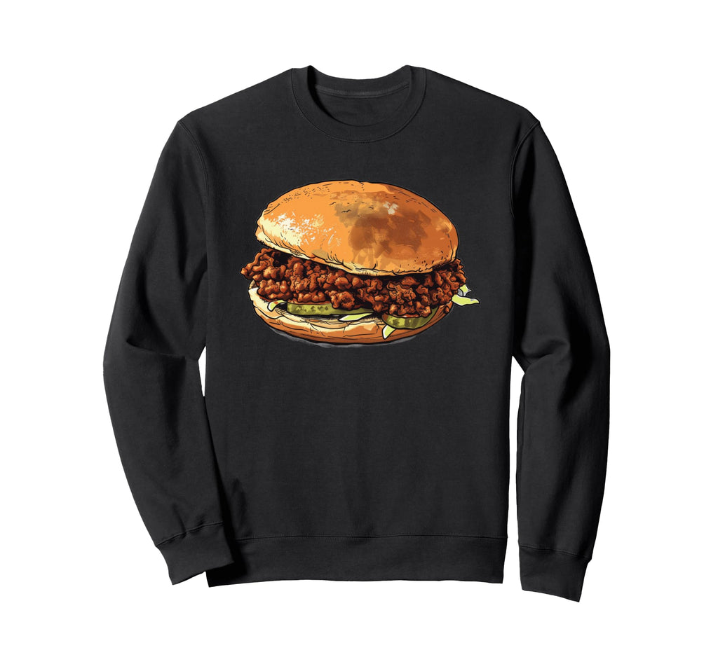 Sloppy Joe Sandwich American Diner Food Hoodie - Unique Graphic Unisex - T-Shirt, Sweatshirt, Hoodie