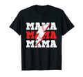 Baseball Mama Distressed Lightning T-Shirt - Fun Novelty Design for Adults - T-Shirt, Sweatshirt, Hoodie