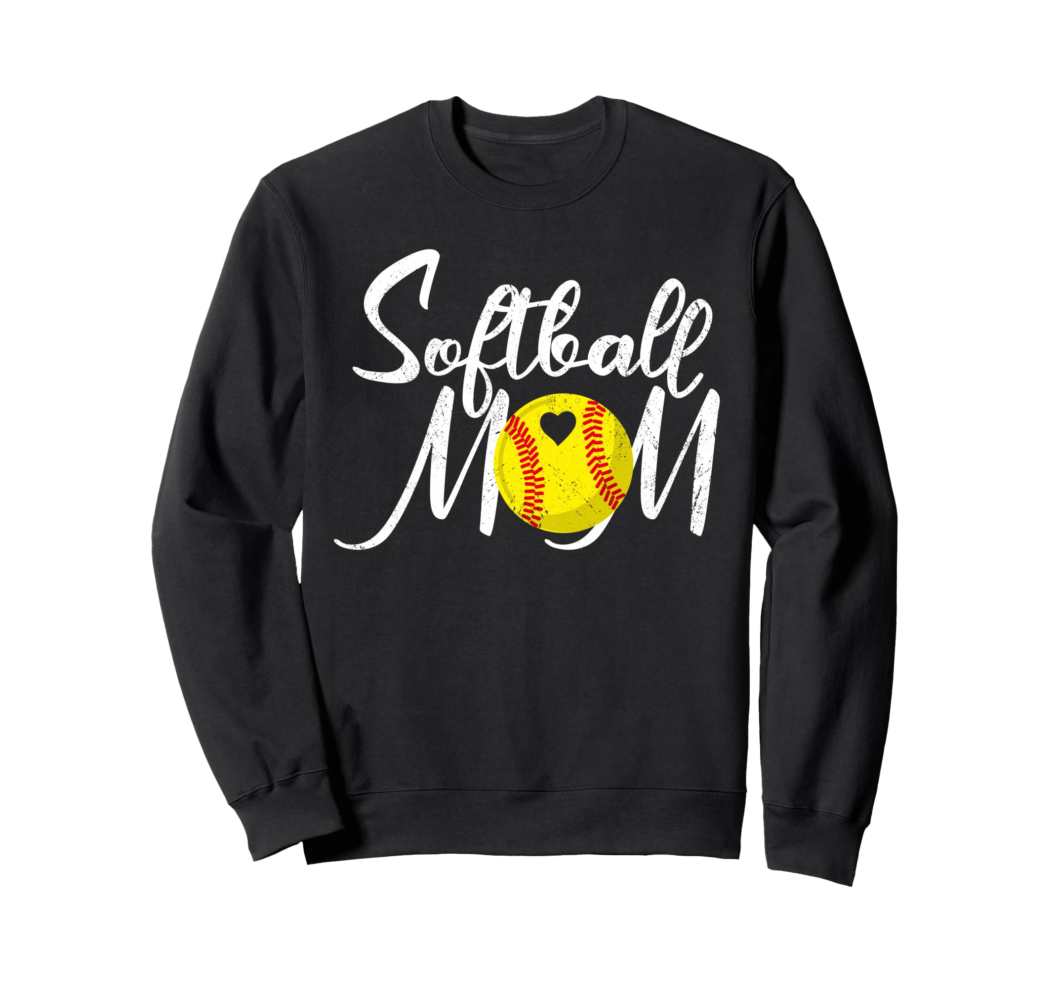 Softball Mom Mama Mothers Day Sweatshirt - Graphic Print Men Women - T-Shirt, Sweatshirt, Hoodie