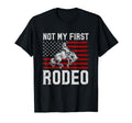 Not My First Rodeo Cowboy Western T-Shirt - Fun Novelty Design for Adults - T-Shirt, Sweatshirt, Hoodie