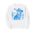 Funny Corgi Dog Cowboy Sweatshirt - Streetwear Style Unisex - T-Shirt, Sweatshirt, Hoodie