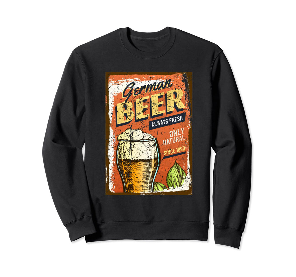 Oktoberfest Distressed German Beer Sweatshirt - Novelty Apparel Men Women - T-Shirt, Sweatshirt, Hoodie