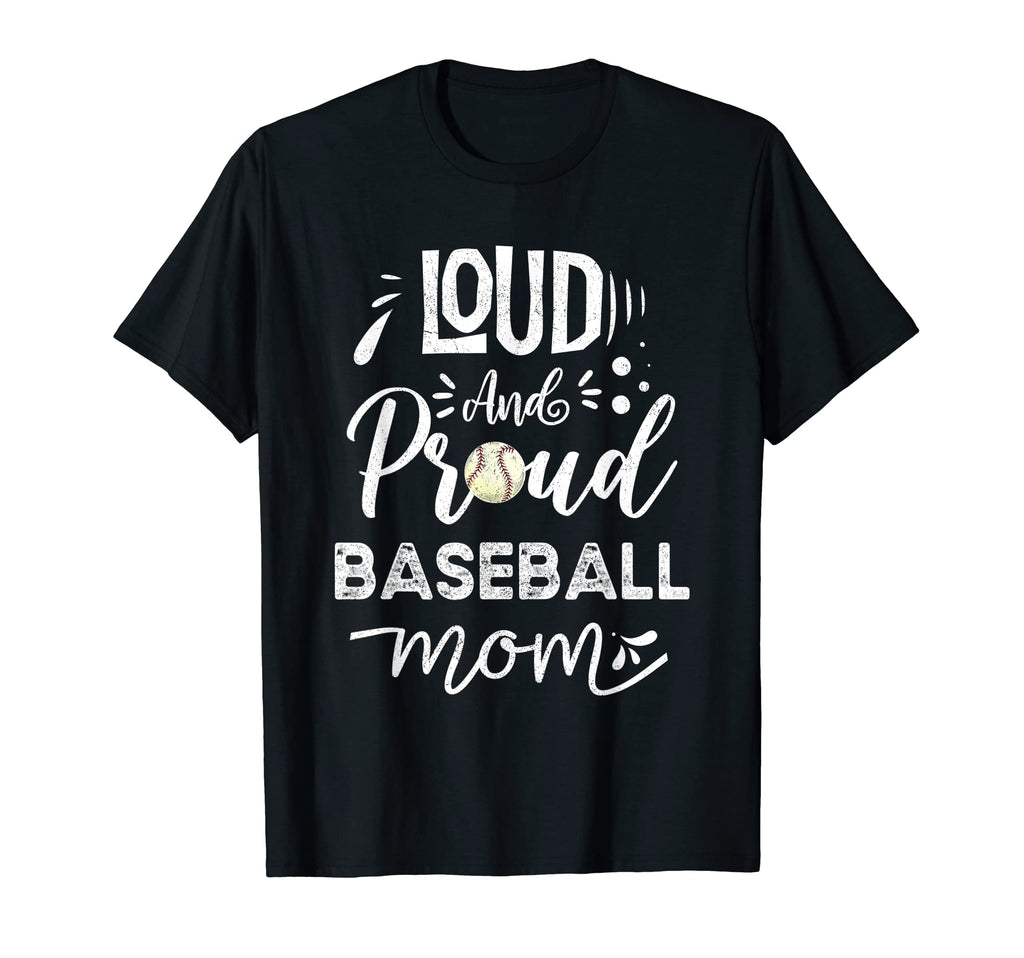 Baseball Mama Tball Mama Loud And Proud T-Shirt - Trendy Graphic Men Women - T-Shirt, Sweatshirt, Hoodie