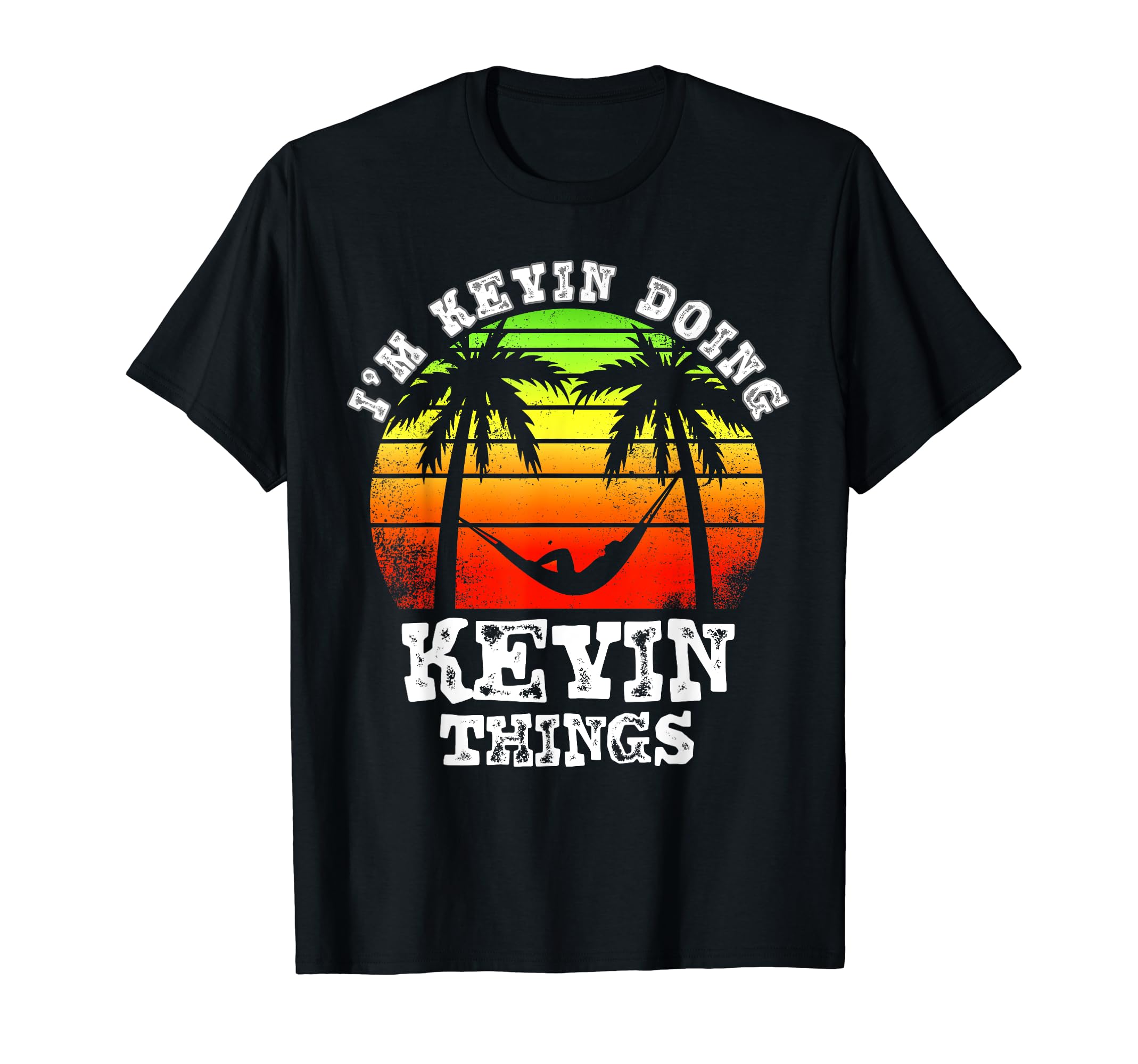 Im Kevin Doing Kevin Things Sunset T-Shirt - Trendy Graphic for Adults - T-Shirt, Sweatshirt, Hoodie