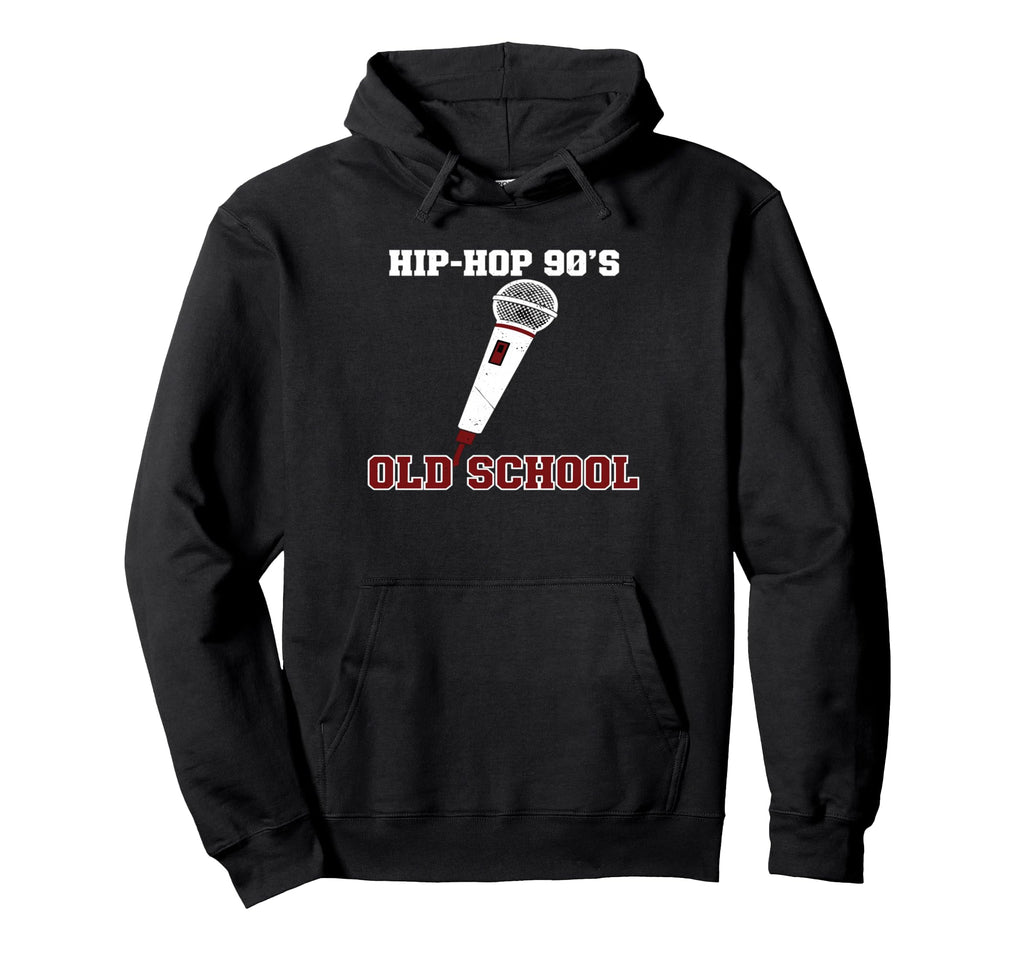 Hip Hop 90S Old School Vinyl Turntable Hoodie - Graphic Print for Adults - T-Shirt, Sweatshirt, Hoodie