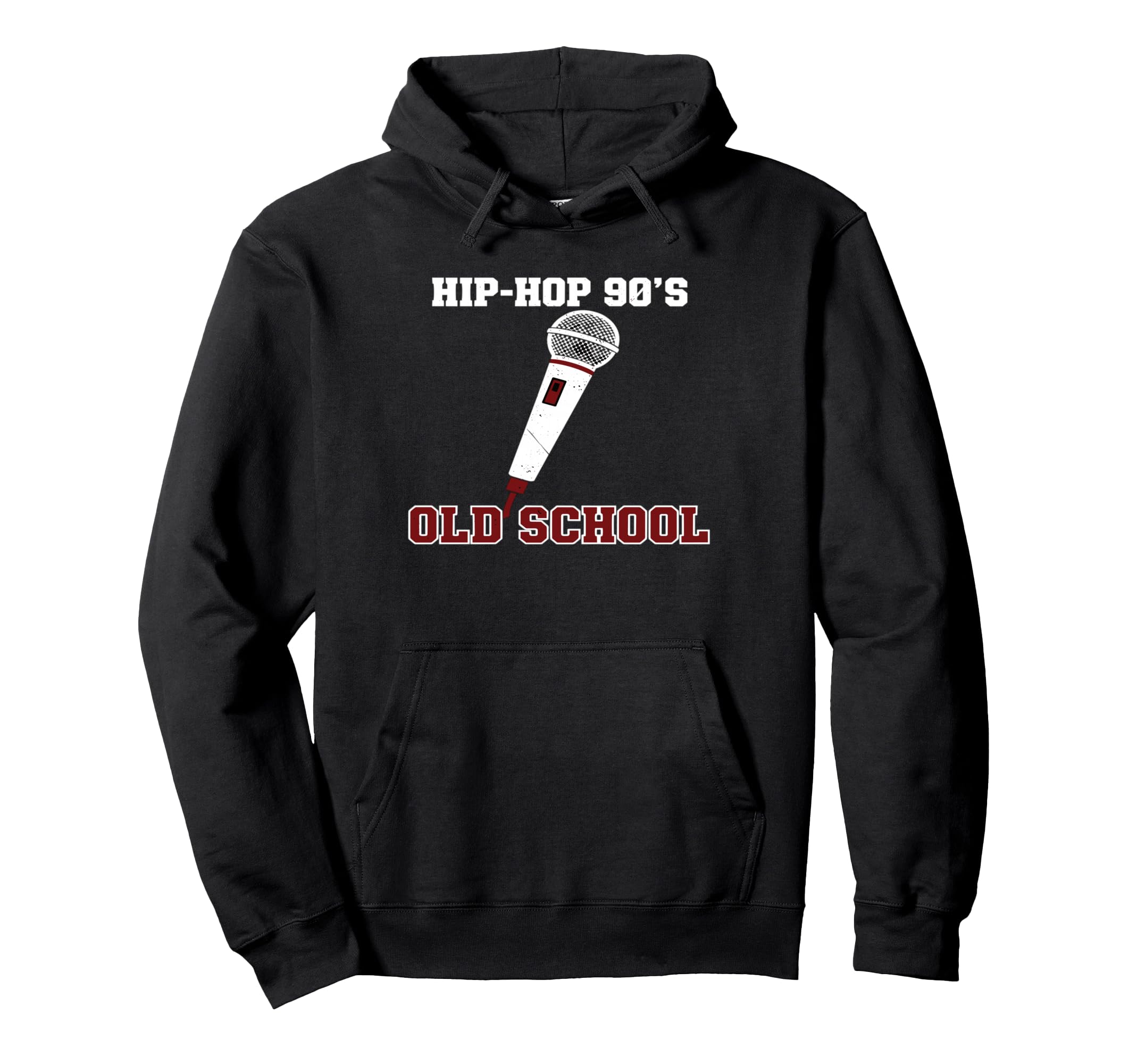 Hip Hop 90S Old School Vinyl Turntable Hoodie - Graphic Print for Adults - T-Shirt, Sweatshirt, Hoodie