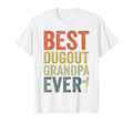 Grandpa Baseball Best Dugout Grandpa T-Shirt - Trendy Graphic for Adults - T-Shirt, Sweatshirt, Hoodie