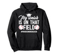 Proud Baseball Senior Dad 2026 Hoodie - Custom Art Print Men Women - T-Shirt, Sweatshirt, Hoodie