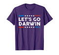 Lets Go Darwin Us Flag T-Shirt - Aesthetic Graphic for Adults - T-Shirt, Sweatshirt, Hoodie