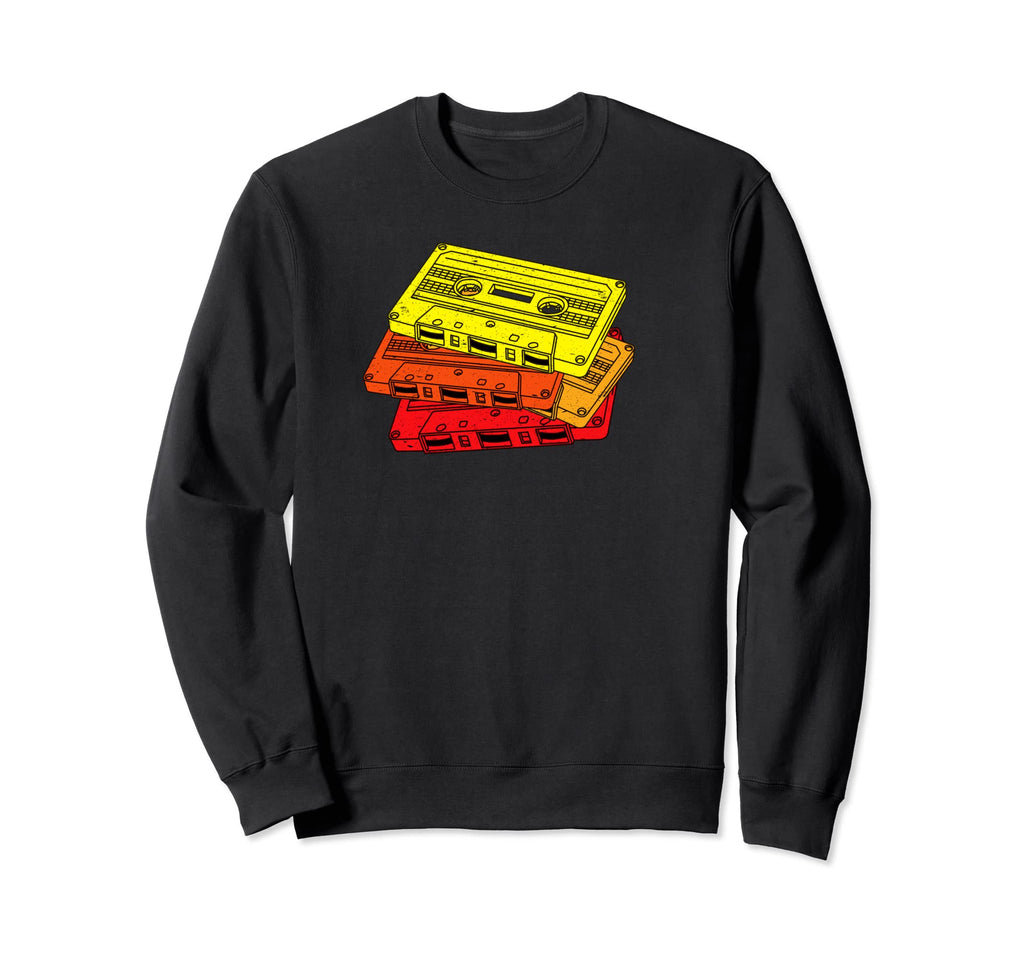 Cassette Tape Fans Sweatshirt - Minimalist Print Unisex - T-Shirt, Sweatshirt, Hoodie