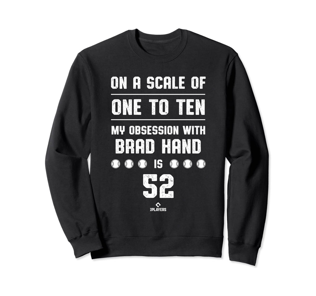 Brad Hand Obsession New York Sweatshirt - Novelty Apparel Men Women - T-Shirt, Sweatshirt, Hoodie