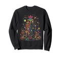 Hippie Boho Skeleton Music 3 Sweatshirt - Streetwear Style for Adults - T-Shirt, Sweatshirt, Hoodie
