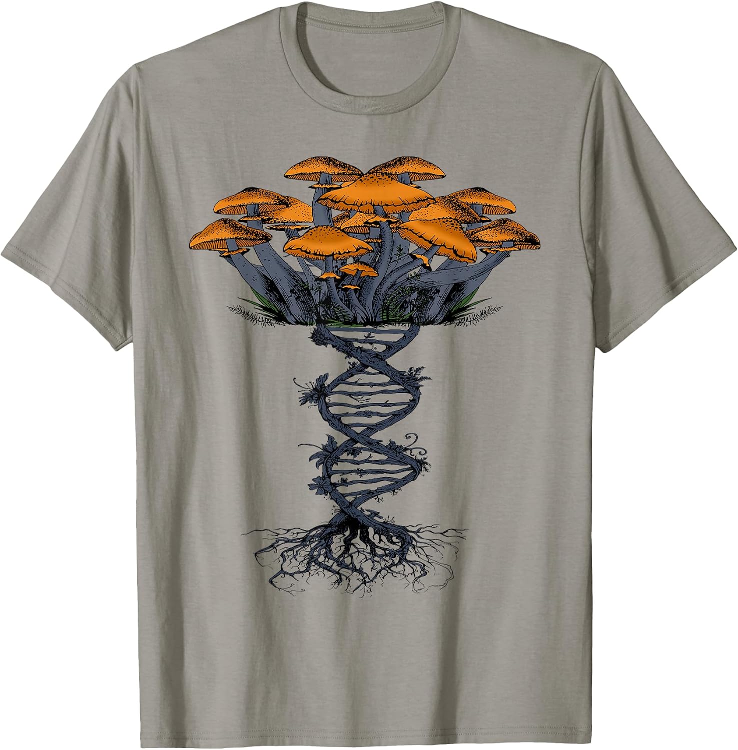 Mushroom Hunting Mycelium Mycology Psychedelic - Adult & Kids T-Shirts, Sweatshirts & Hoodies apparel design preview 1