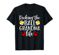 Rocking Ball Grandma Life Softball T-Shirt - Fun Novelty Design Men Women - T-Shirt, Sweatshirt, Hoodie
