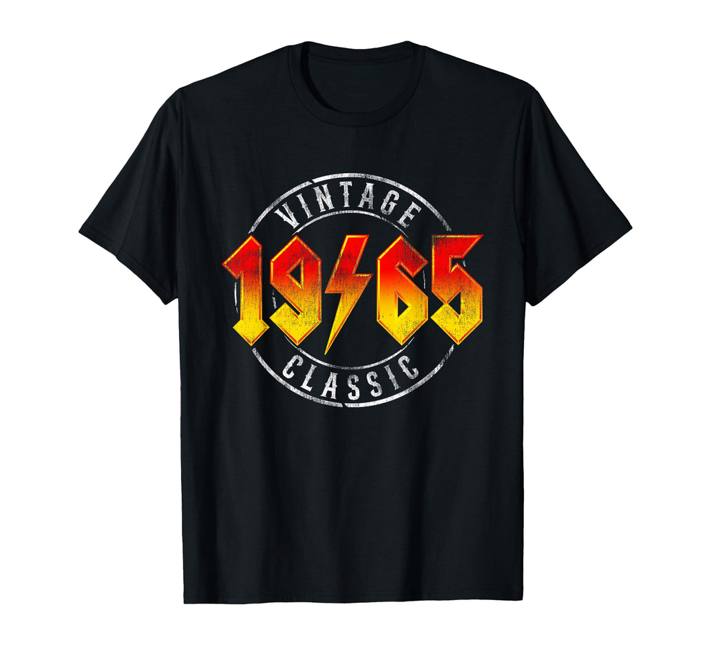 1965 Rock Legend 60 Year Old 60Th T-Shirt - Unique Graphic Men Women - T-Shirt, Sweatshirt, Hoodie