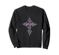Gothic Cross Minimal Y2K Sweatshirt - Custom Art Print Men Women - T-Shirt, Sweatshirt, Hoodie