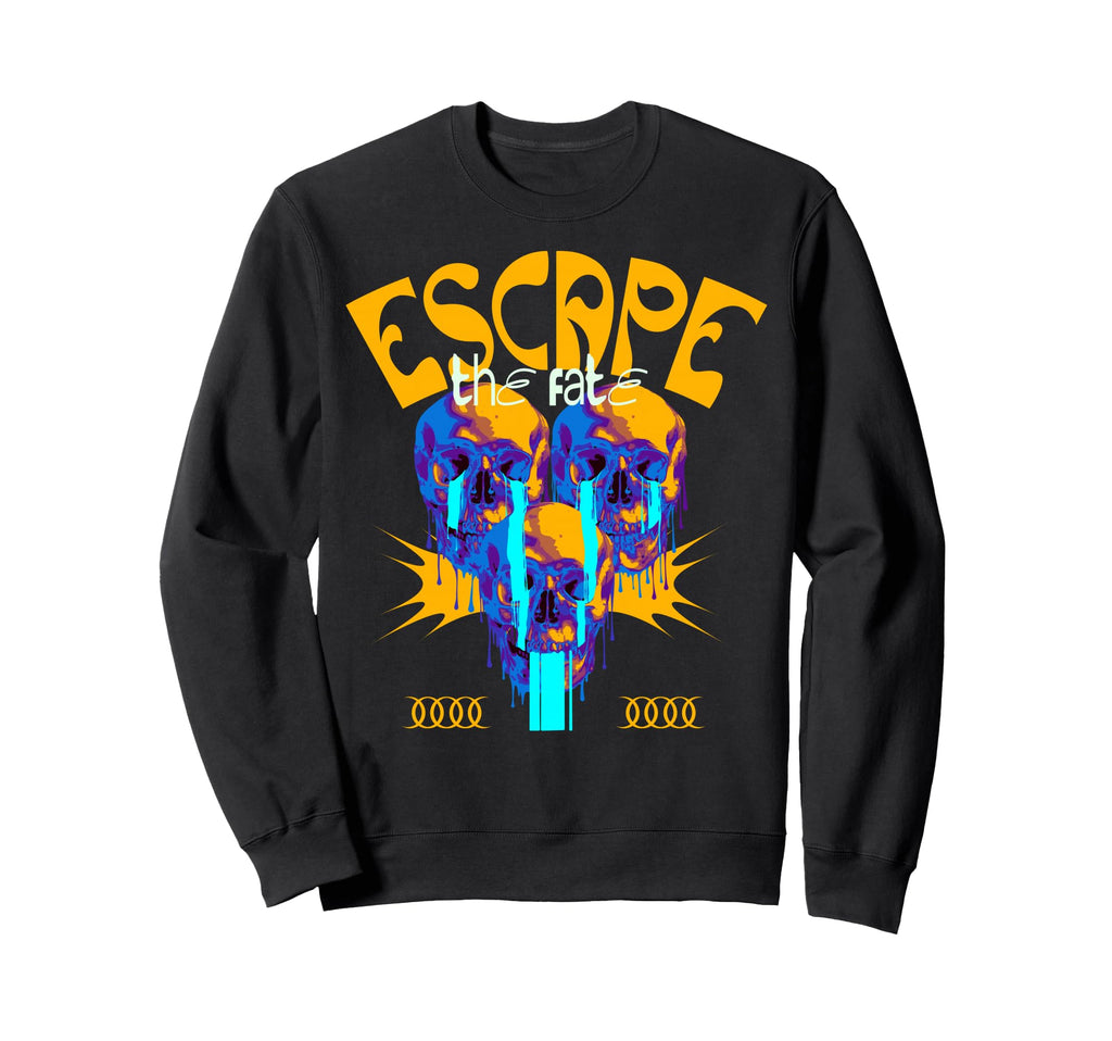 Y2K Escape Bold Urban Graffiti Sweatshirt - Fun Novelty Design for Adults - T-Shirt, Sweatshirt, Hoodie