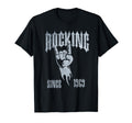Distressed Metal Rocking Since 1969 T-Shirt - Graphic Print Men Women - T-Shirt, Sweatshirt, Hoodie
