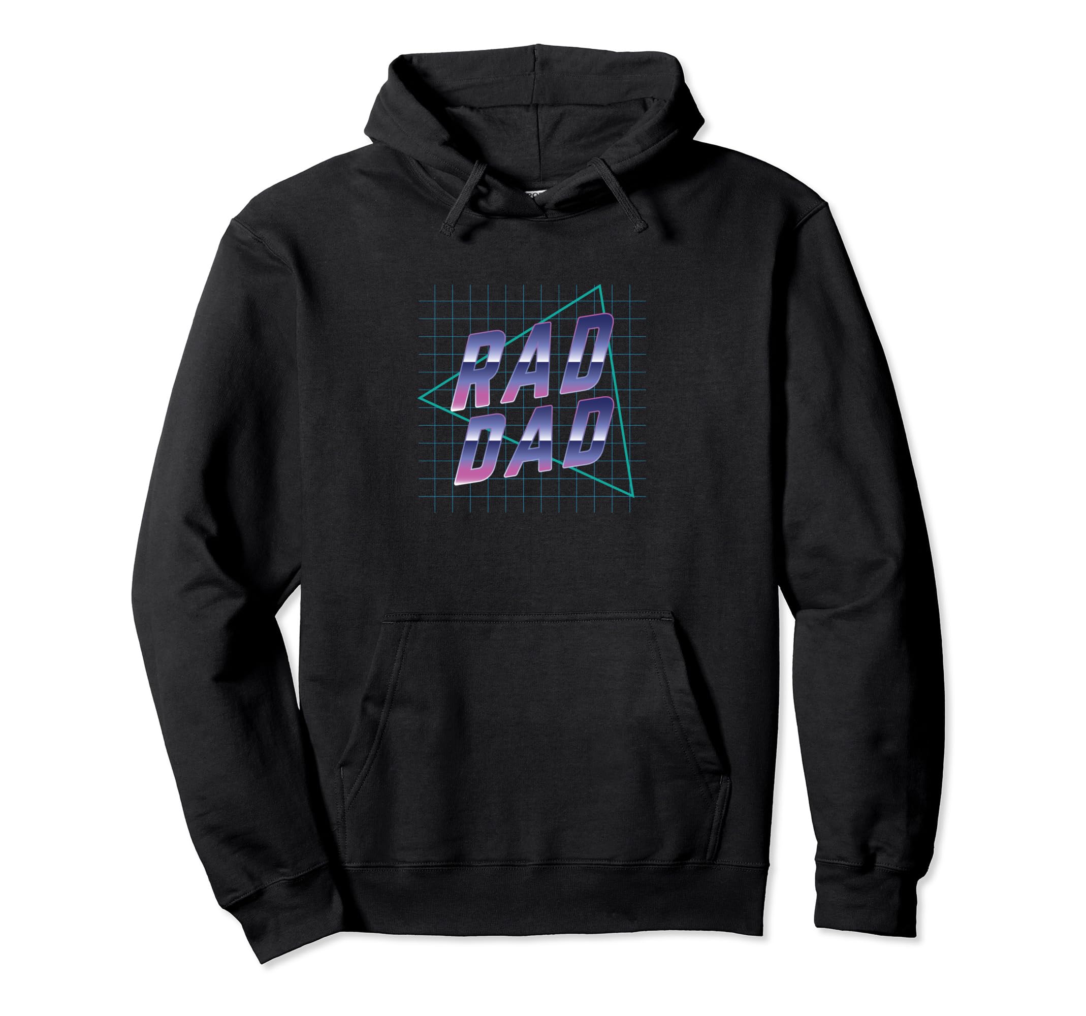 80S Dad Rad Dad Fathers Day 90S Father Hoodie - Novelty Apparel for Adults - T-Shirt, Sweatshirt, Hoodie