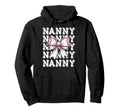 Coquette Baseball Nanny Matching Hoodie - Custom Art Print for Adults - T-Shirt, Sweatshirt, Hoodie