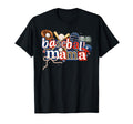 Baseball Mama Sports Mom Baseball Bow T-Shirt - Minimalist Print Unisex - T-Shirt, Sweatshirt, Hoodie