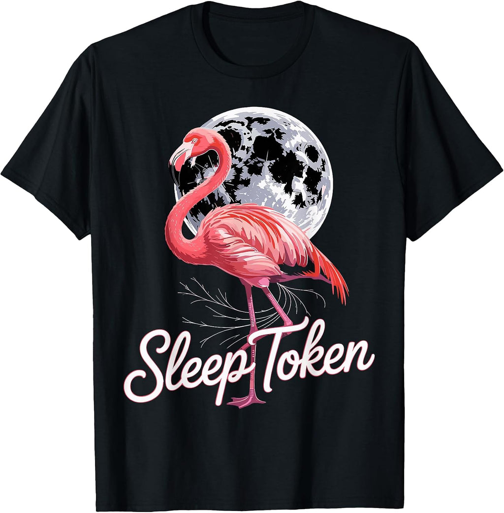 Funny Sleep Token Flamingo - Adult & Kids T-Shirts, Sweatshirts & Hoodies apparel design preview 1