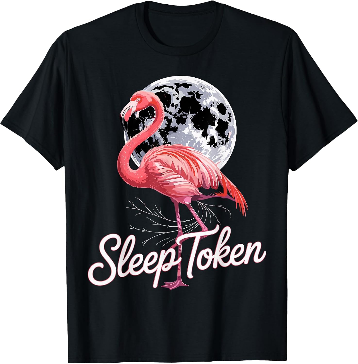 Funny Sleep Token Flamingo - Adult & Kids T-Shirts, Sweatshirts & Hoodies apparel design preview 1
