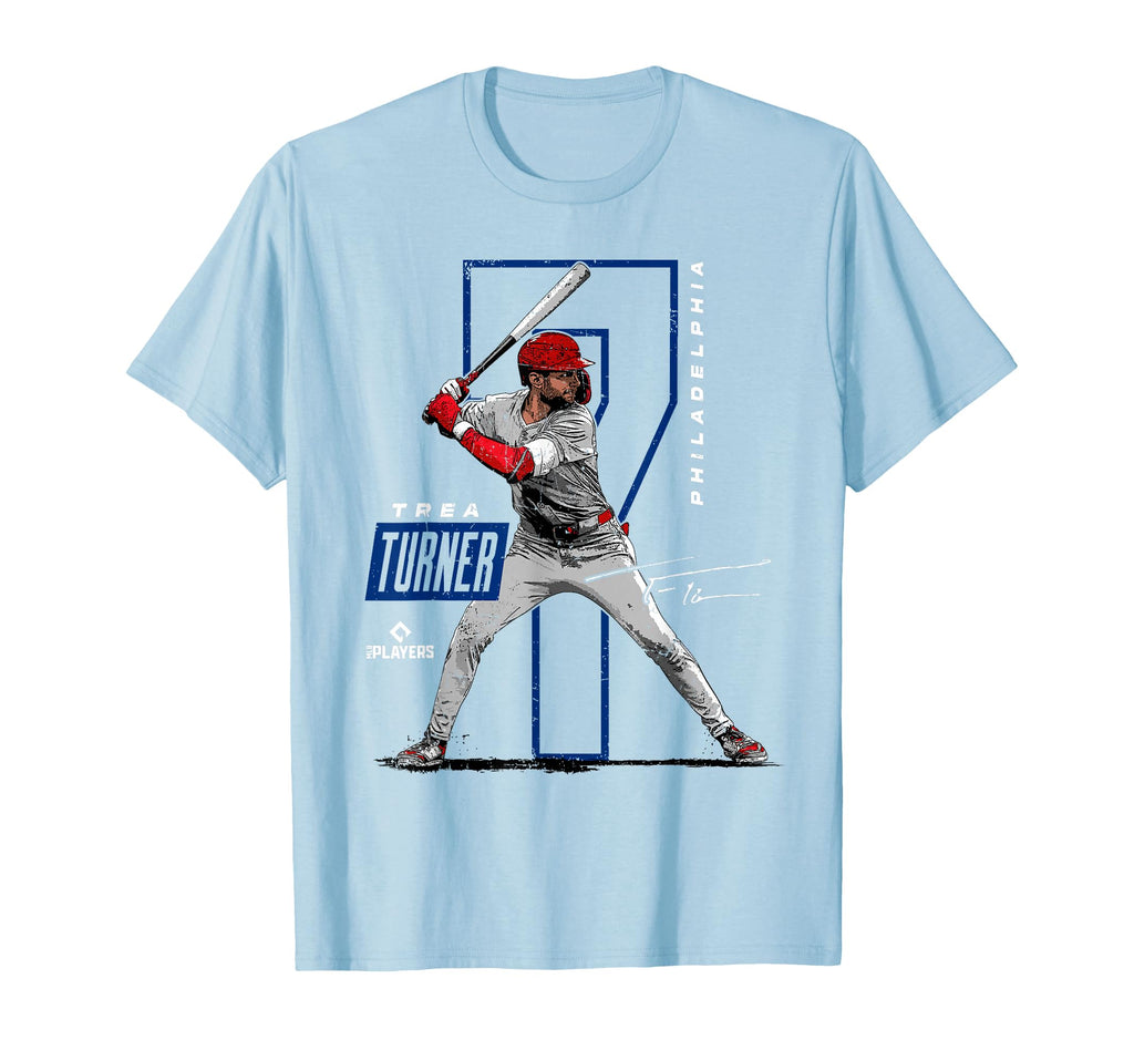 Trea Turner Philadelphia Baseball T-Shirt - Minimalist Print Men Women - T-Shirt, Sweatshirt, Hoodie