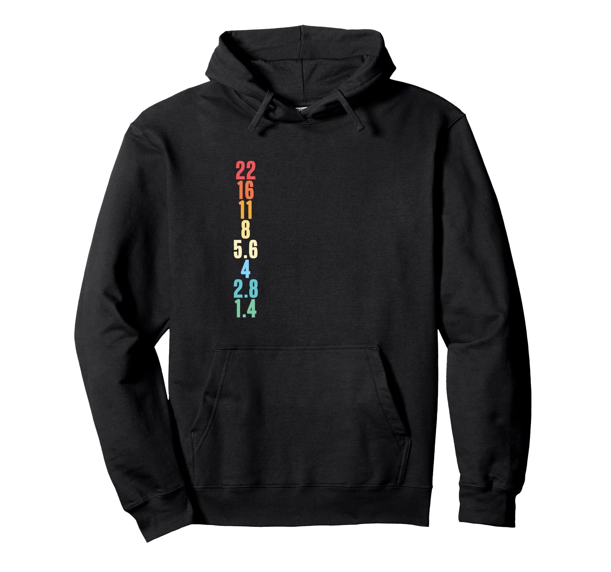 Photography Camera Settings Photographer Hoodie - Trendy Graphic for Adults - T-Shirt, Sweatshirt, Hoodie