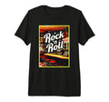 Rock N Roll Diner Tri Blend T-Shirt - Minimalist Print for Adults - T-Shirt, Sweatshirt, Hoodie