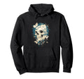 Fairy Grunge Skulls Dainty Butterflies Hoodie - Fun Novelty Design Unisex - T-Shirt, Sweatshirt, Hoodie
